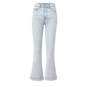 Veronica Beard Carson Light Blue Ankle Flare Jeans 28